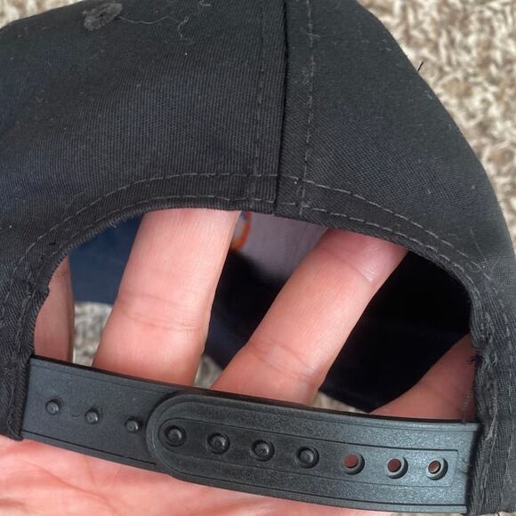 Y2K 2002 HOT AUGUST NIGHTS RENO SPARKF BLACK SNAP BACK HAT - Picture 4 of 6